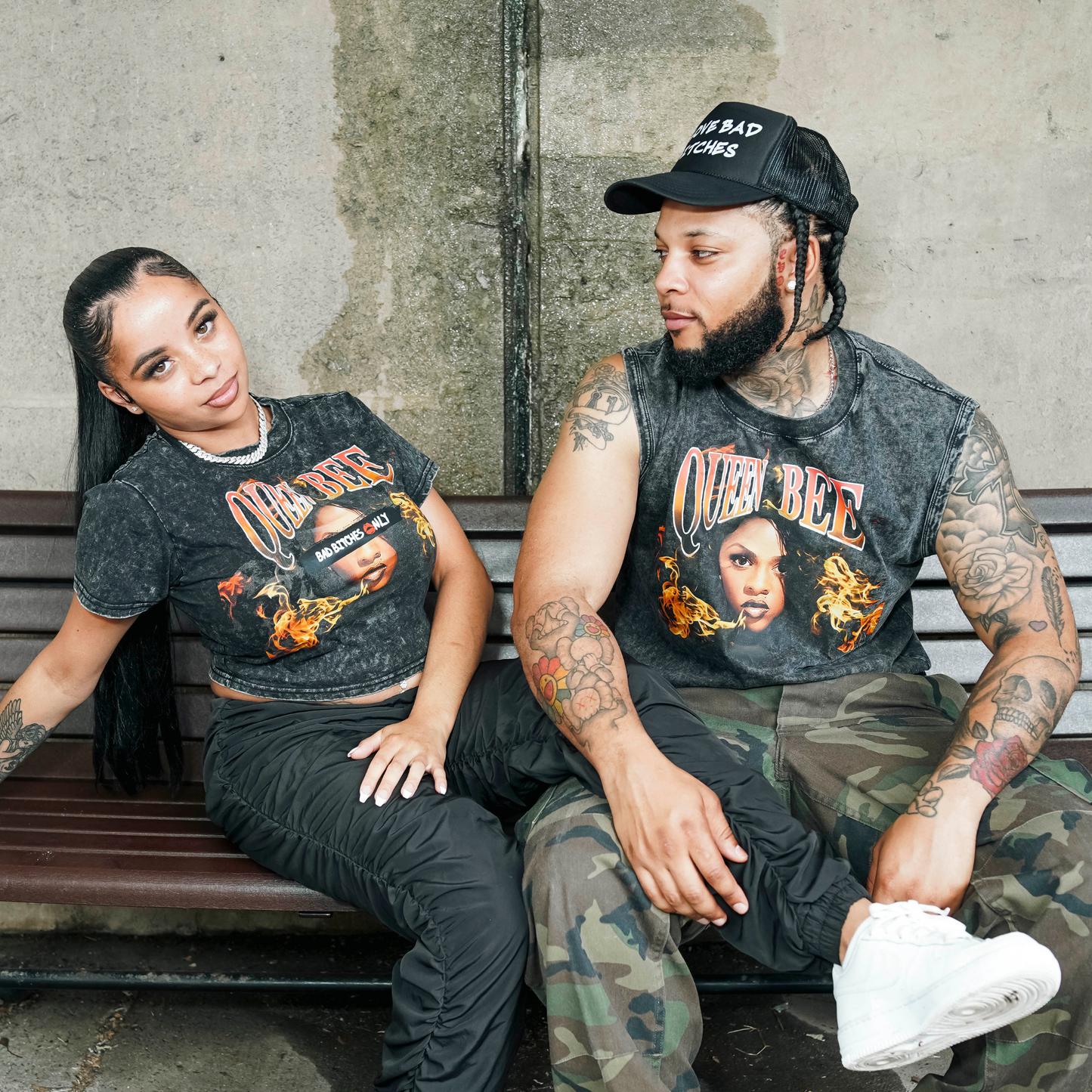 Limited Edition Black “I Love Bad Bitches” Trucker Hat
