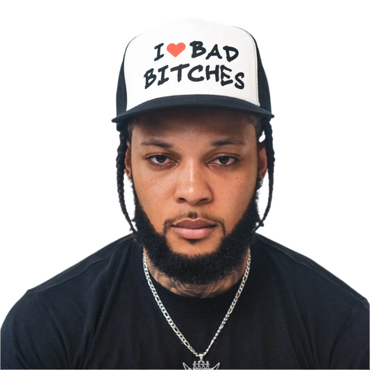 Limited Edition “I ❤️ Bad Bitches” Trucker Hat
