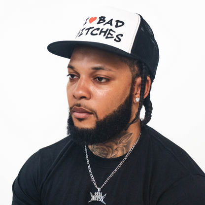 Limited Edition “I ❤️ Bad Bitches” Trucker Hat