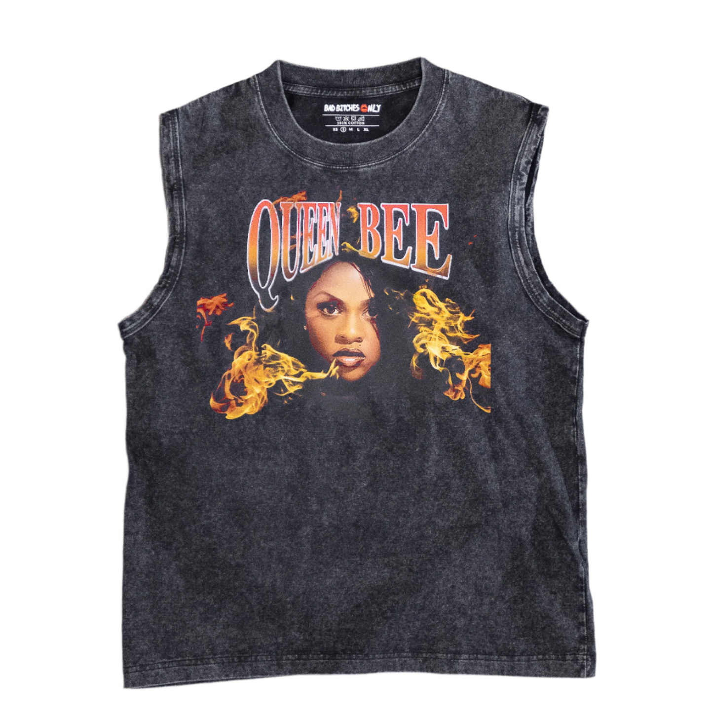 Men's Queen Bee Vintage Oversized Muscle Tee
